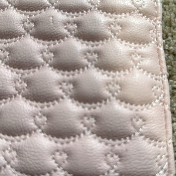 Betsy Johnson Pink Quilted Wristlet - Picture 3 of 6